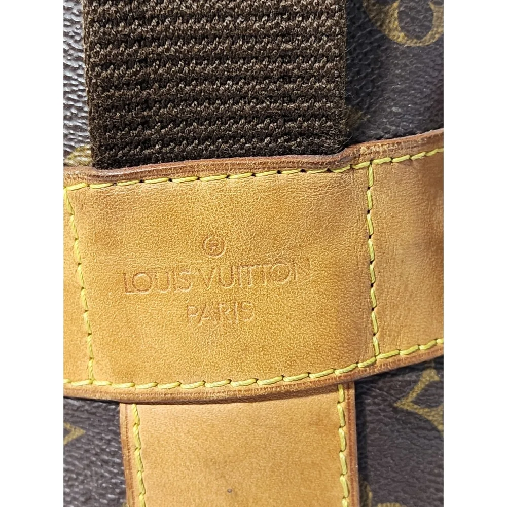 LOUIS VUITTON Monogram Canvas Naviglio Messenger/Crossbody Bag Brown